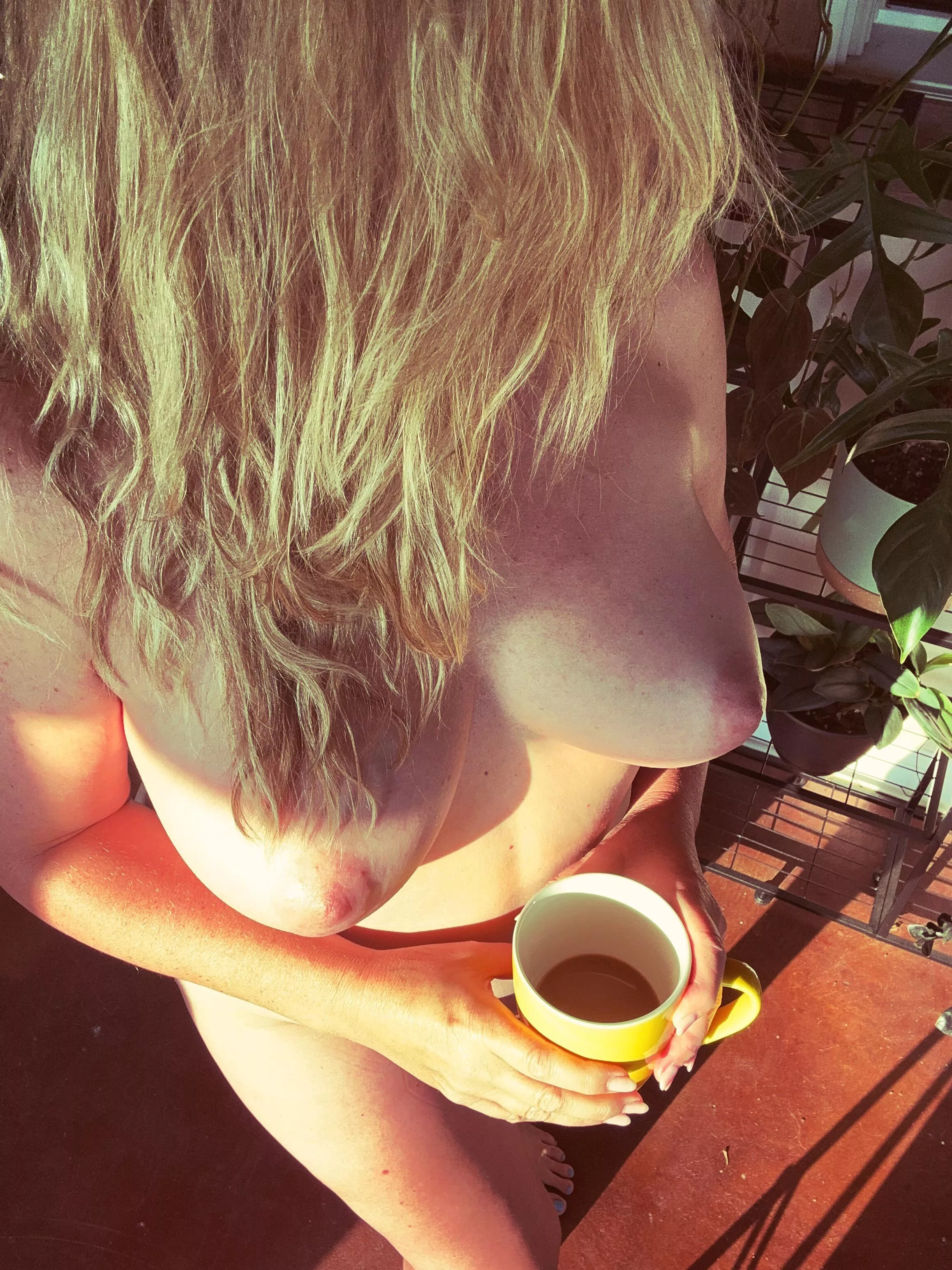 Enjoying some sunshine and coffee… posted by BDTD