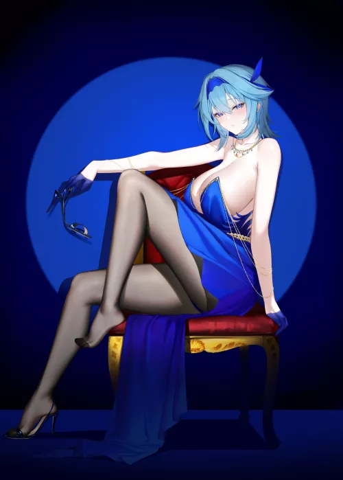 Eula [Genshin Impact] by CheetahSperm18