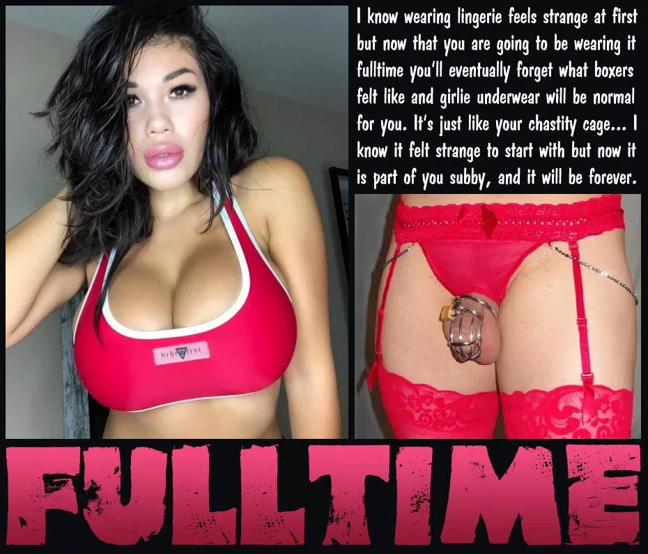 FULLTIME [chastity] [femdom] [sissy] posted by Teas_Denial