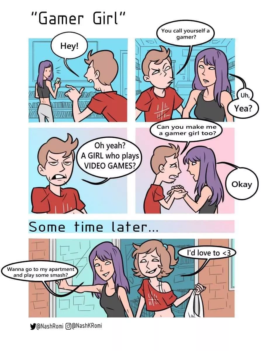“Gamer Girl” By NashRomi posted by Obvious-Carpet-6165