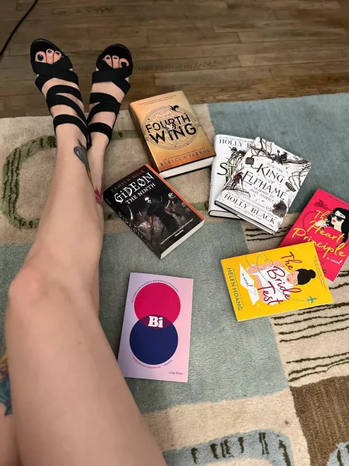 Got mysel[f] some new books for my birthday! by VermilionVandal