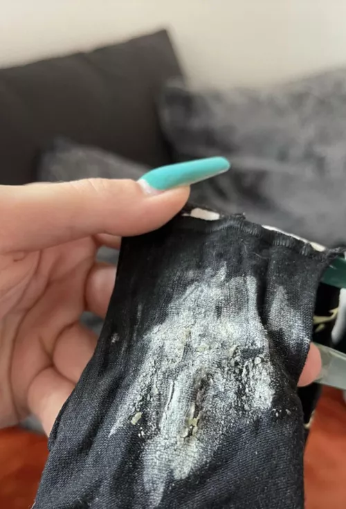 Guess how long it was worn for… by VioletLee69