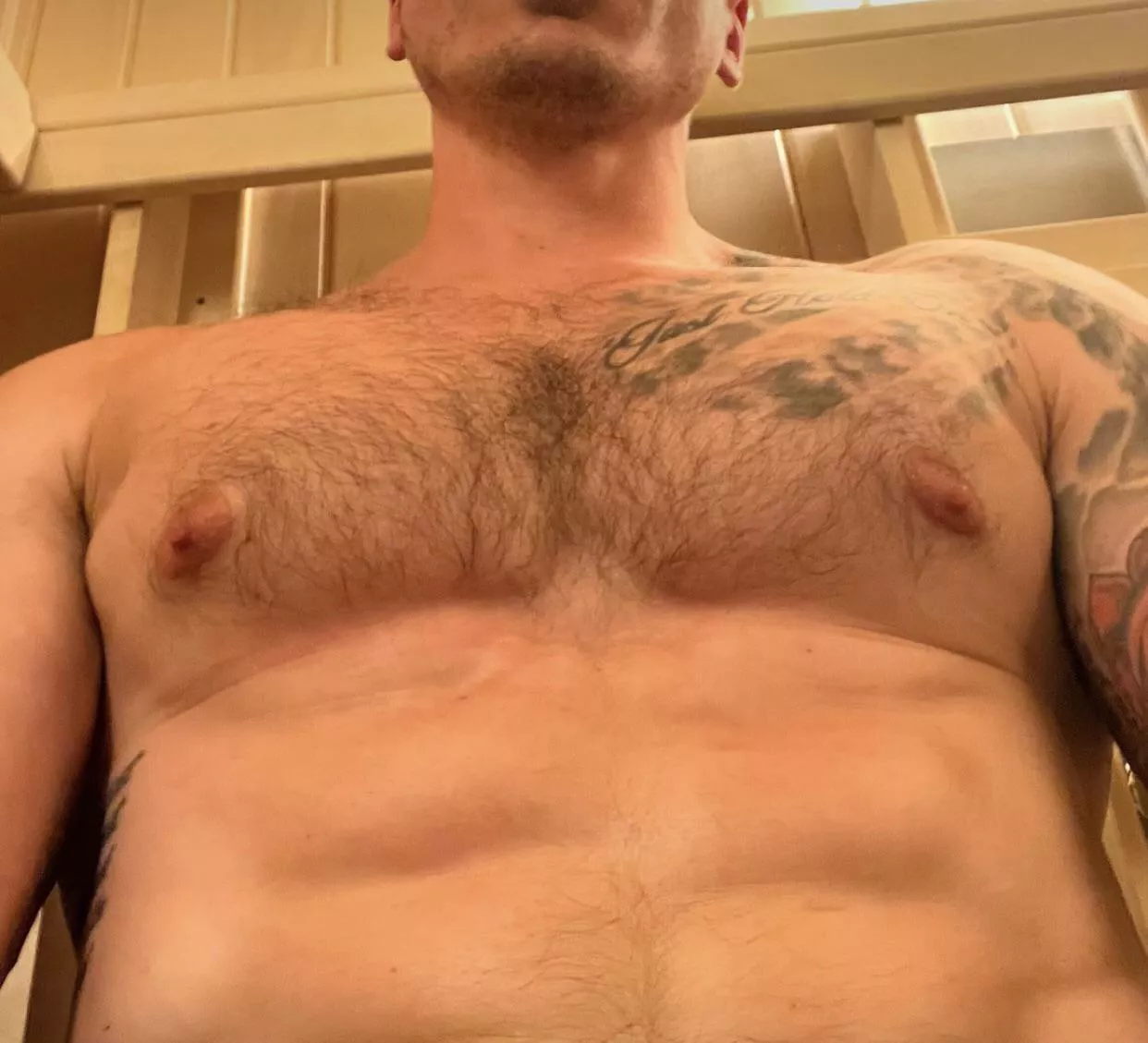 Hairy enough? posted by Muscledudeshowoff