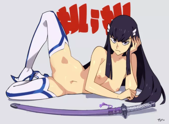 Kiryuuin Satsuki isn’t ashamed to be nude (OptionalTypo) by Wooden-Repair-9816