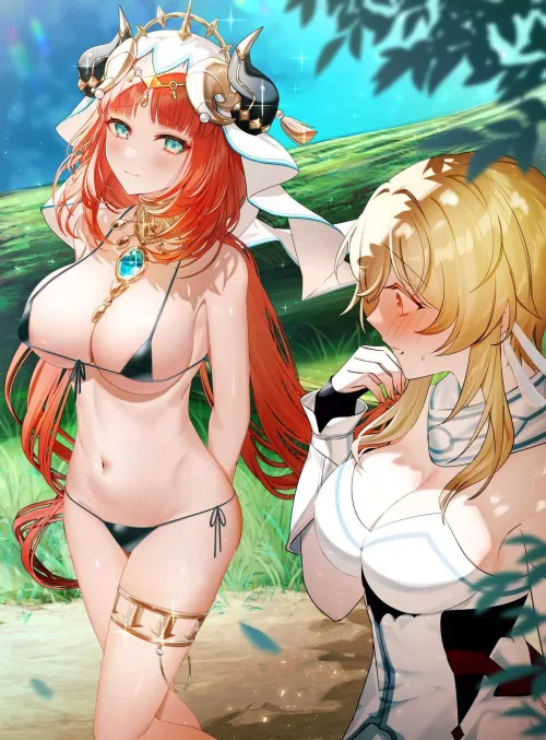 Nilou’s new dress by maybeharu