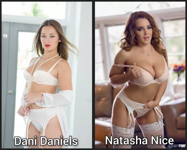 pick one - Lingerie milf battle - [Dani Daniels] [Natasha Nice] by abo_oba73
