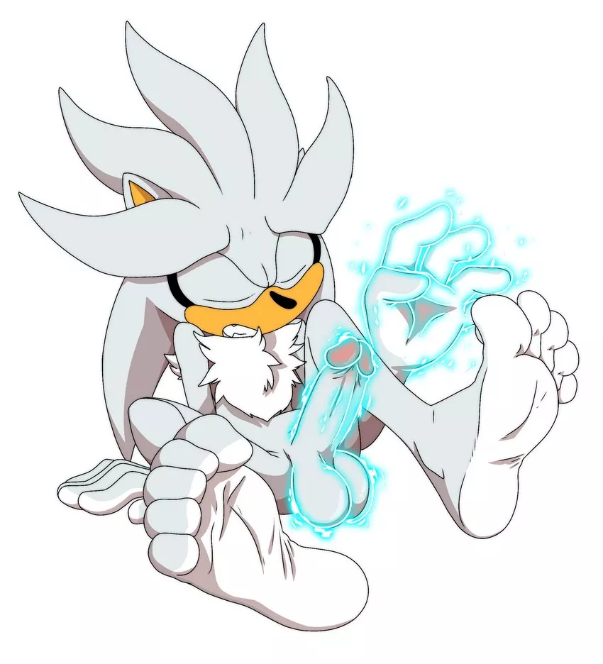 Pleasuring himself in a whole new way (foot ninja15) posted by SonicSpeedster18
