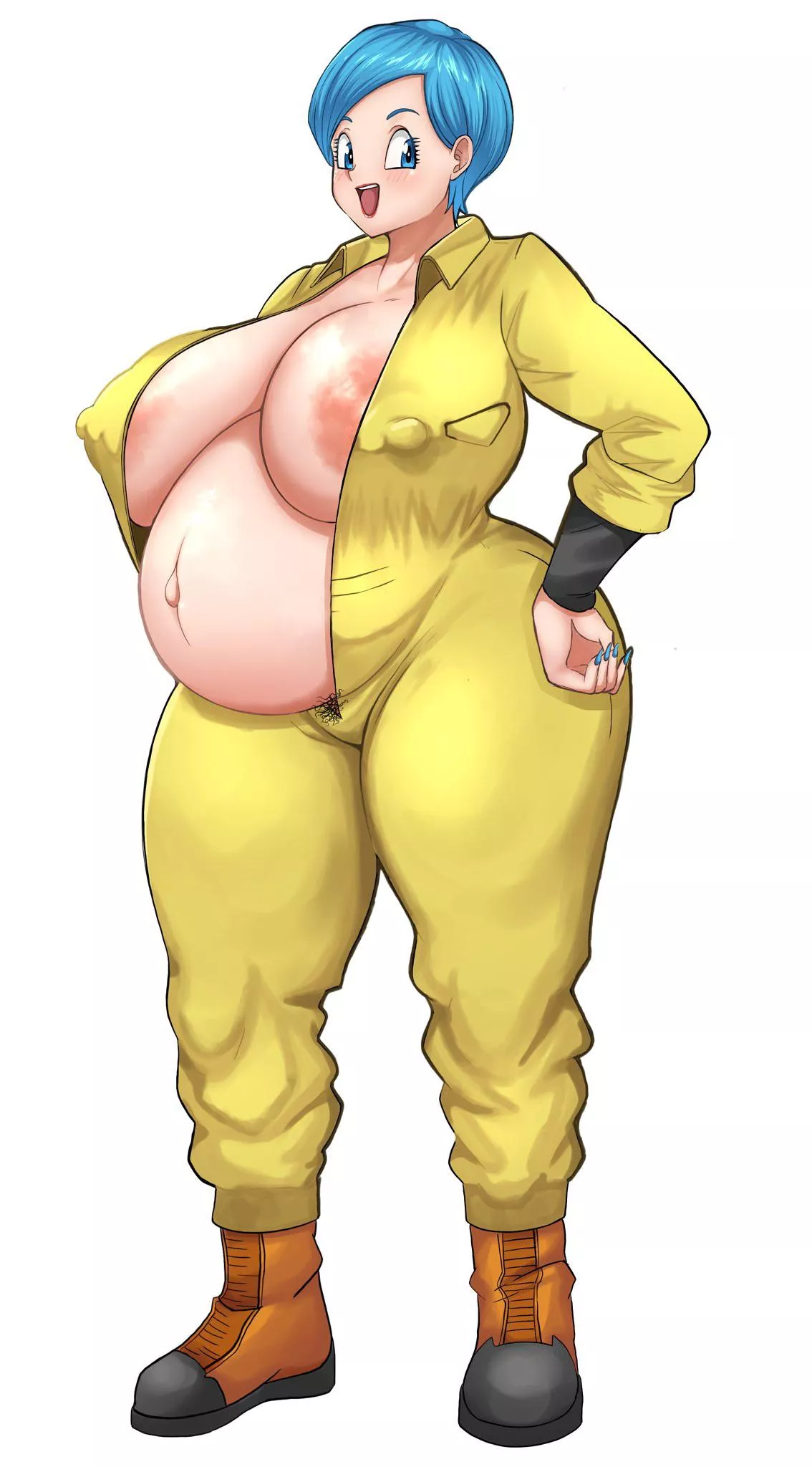Pregnant Bulma (DanH) posted by ObserveAndHerve
