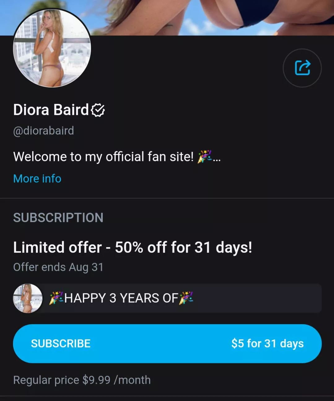 She's Back🎉 posted by skycommander