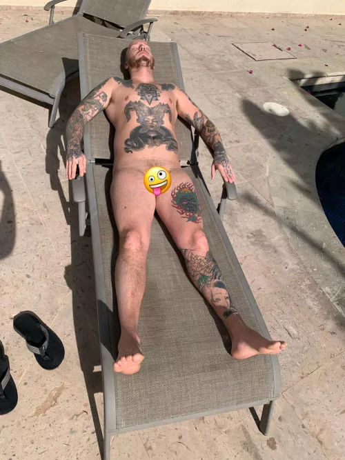 Sunbathing. Gotta love it. by DickWolf87