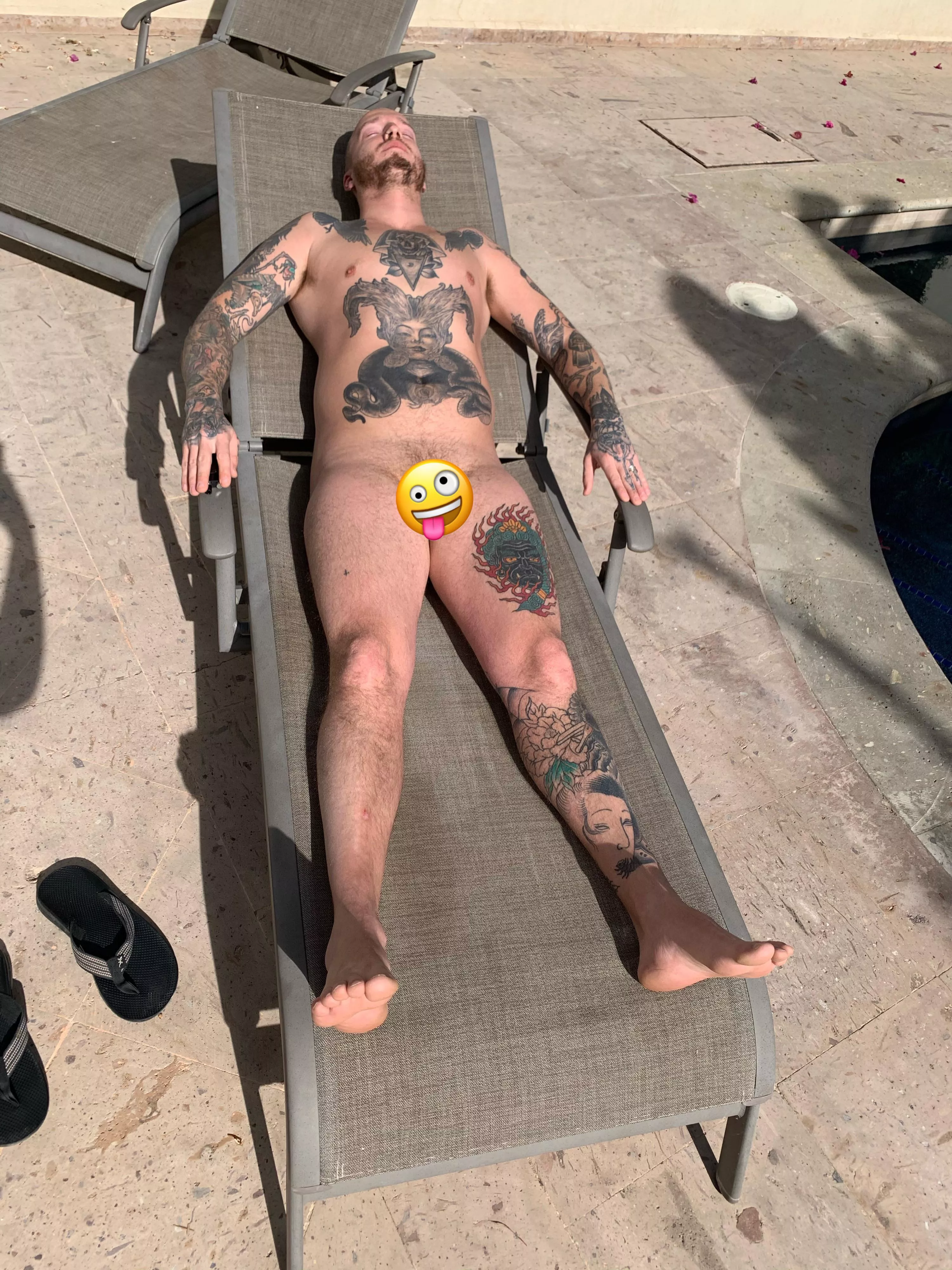 Sunbathing. Gotta love it. posted by DickWolf87