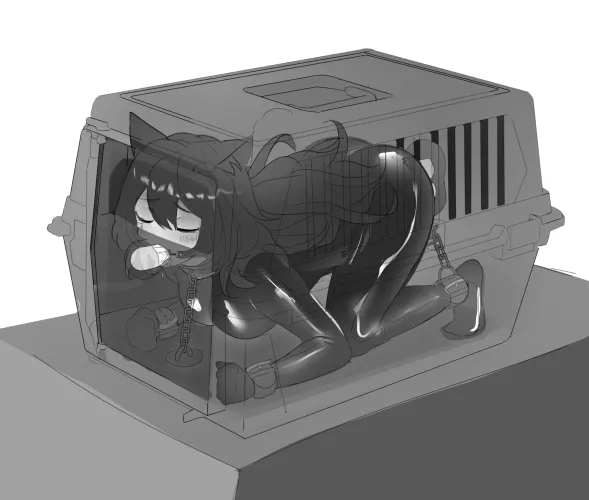 This is how I like to keep my pets. by master-grim