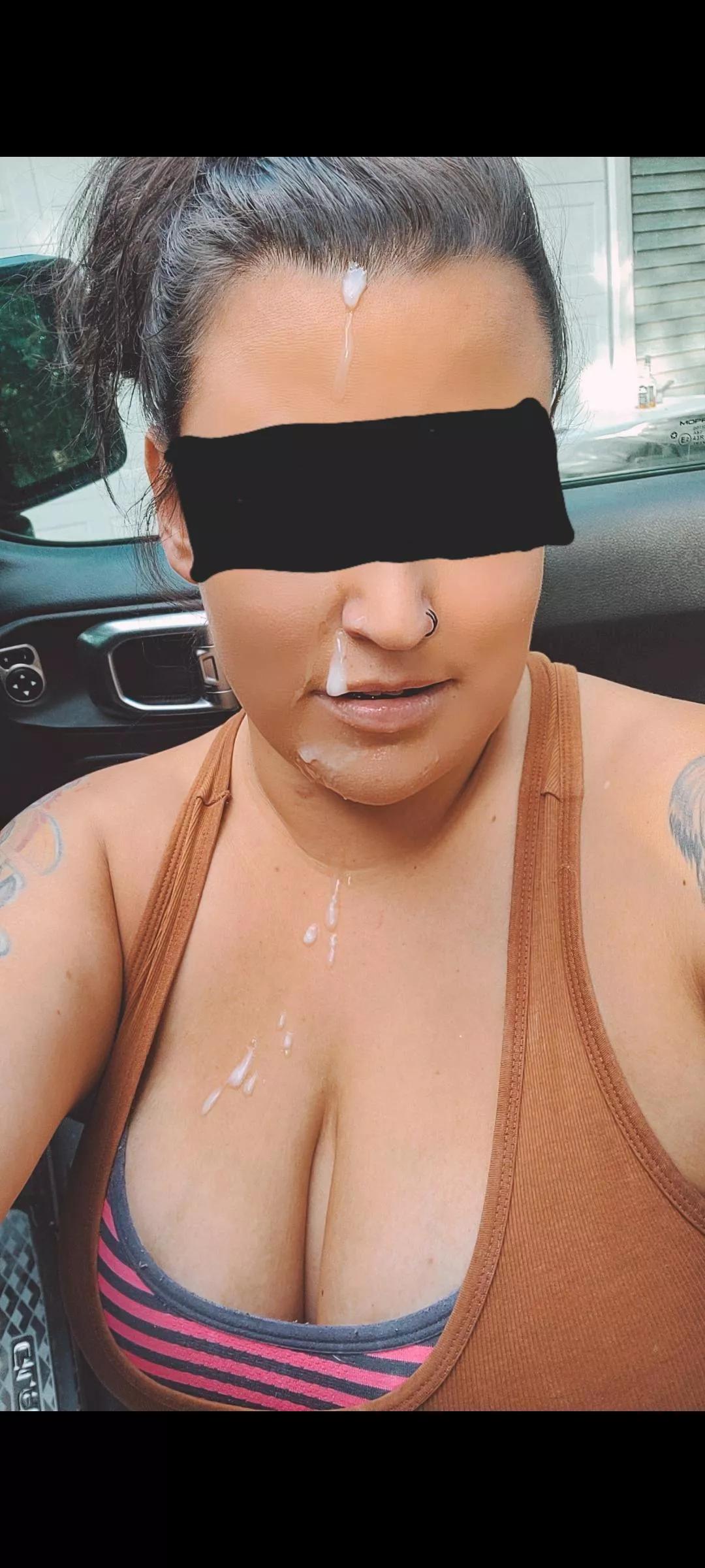 When I let the guys choose where they cum, the gave is always a top choice posted by TheShortAndInked1