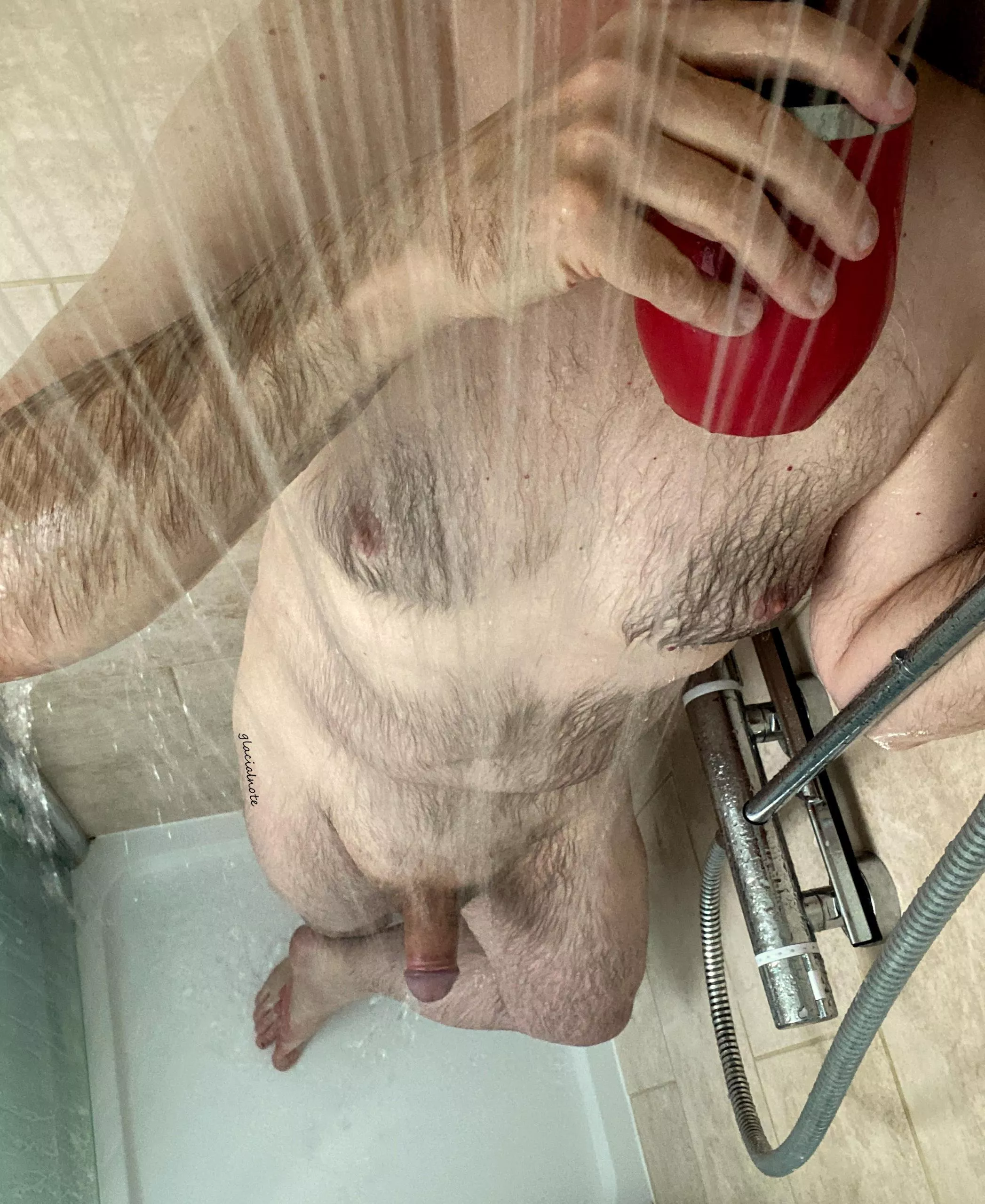 Wishing you a warm, wet and satisfying Saturday posted by glacialnote