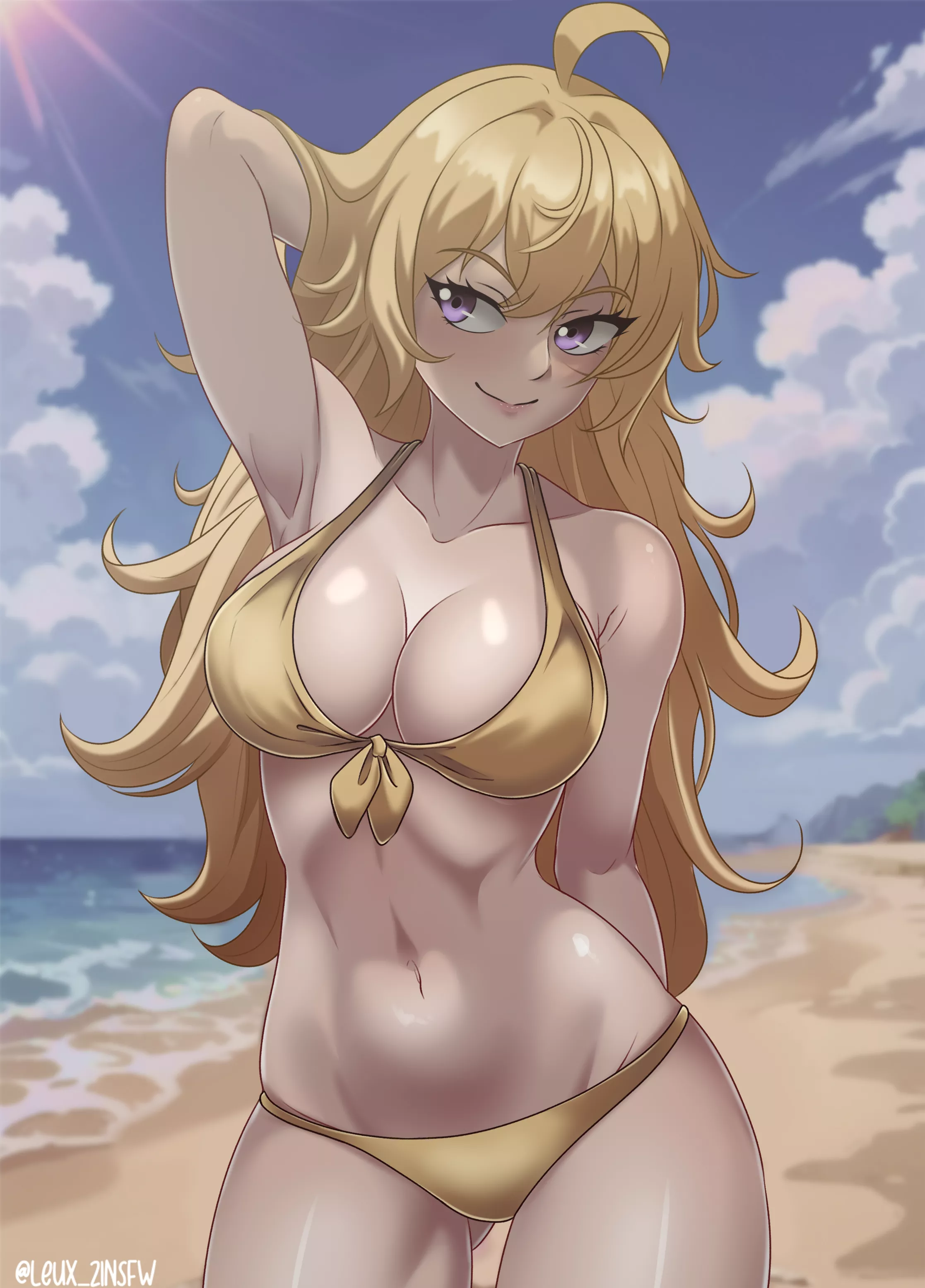 Yang posing in her swimsuit [Leux_21NSFW] posted by Zopriar5