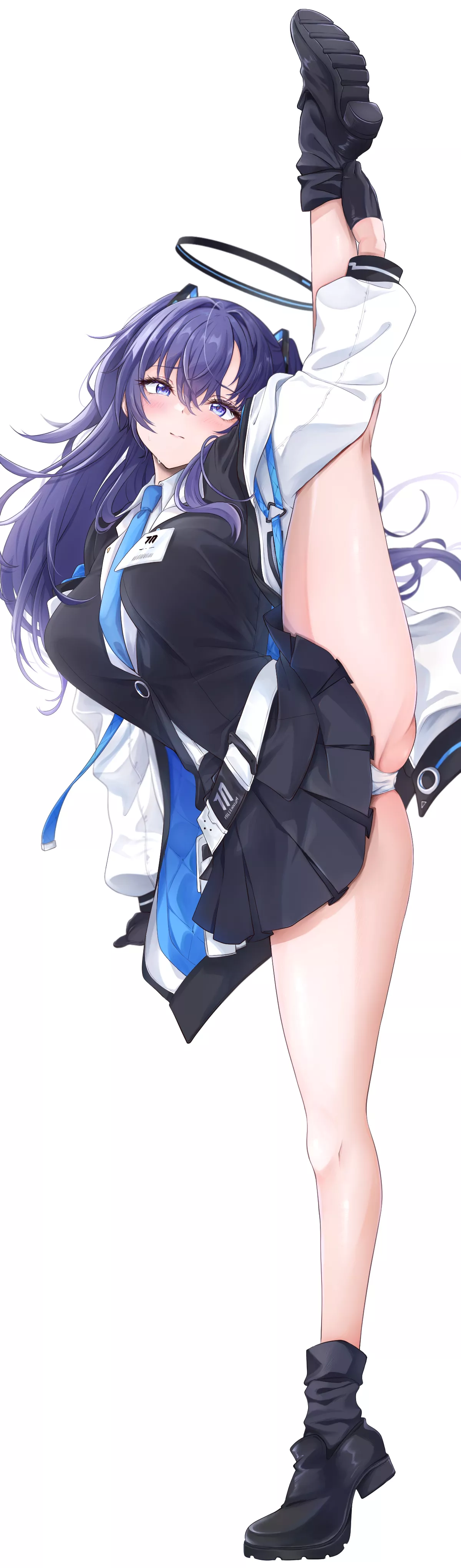 Yuuka Balance Thighs [Blue Archive] posted by ArmorXIII