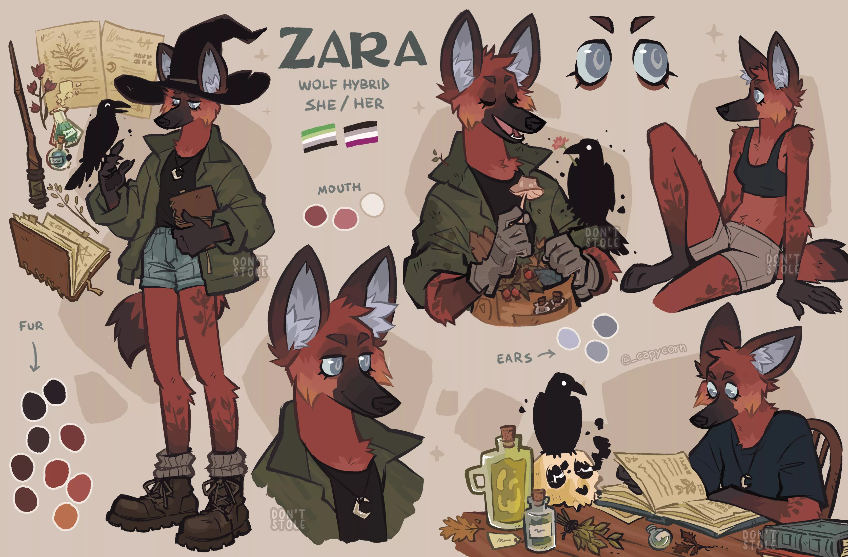 🌿 Zara 🌙🌿 [ character sold ] posted by _capycorn