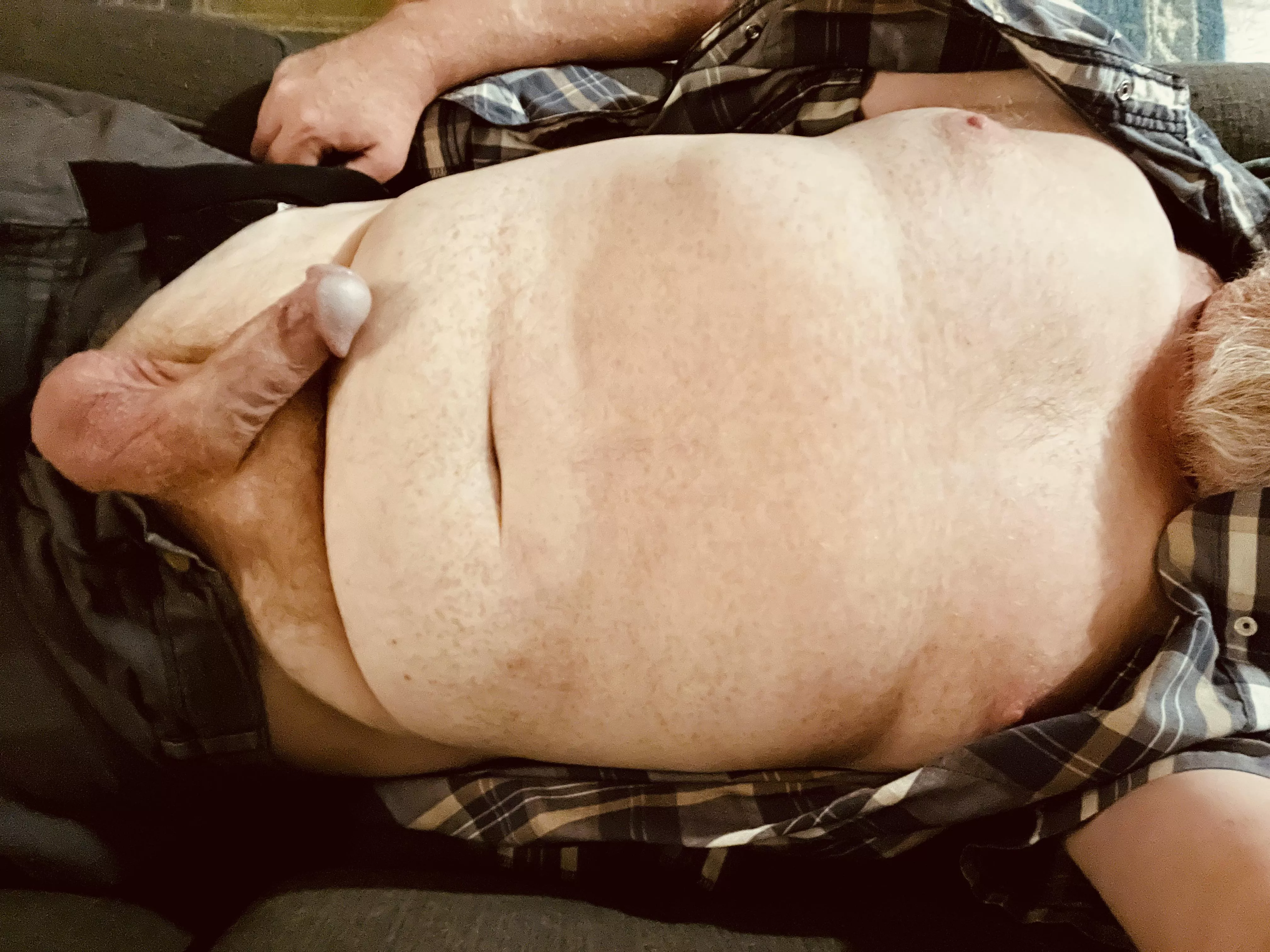 (49) stroking on the couch on a Friday night posted by larry_sellars