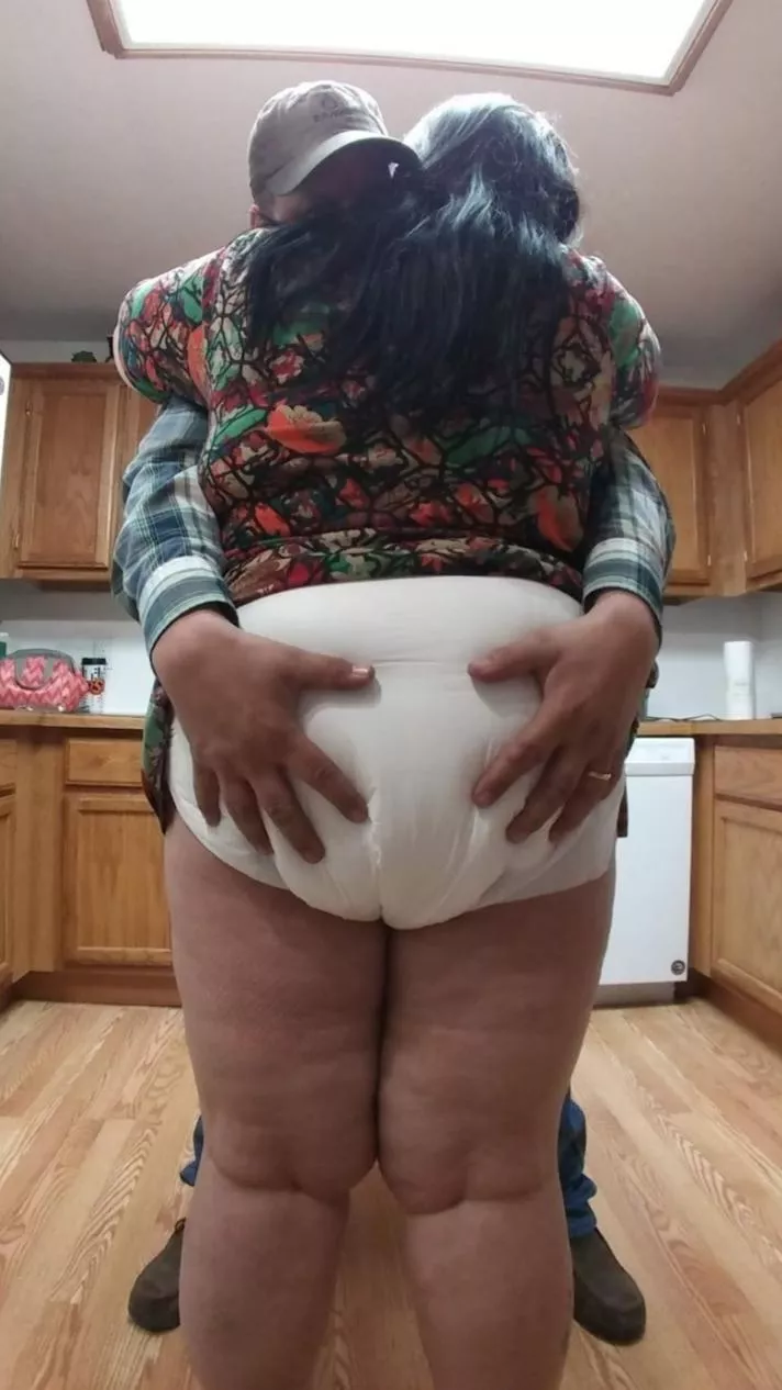 A certain Redditor suggested I be in a diaper alongside her hubby and my husband alongside his wife be our doms. So, here I am with my husband. posted by AnOkiesWife
