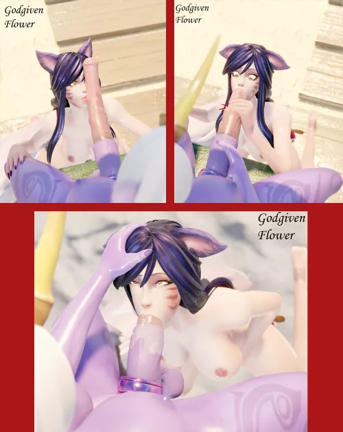 Ahri, The Throat GOAT ft. Soraka (GodgivenFlower) by GodgivenMacaroni