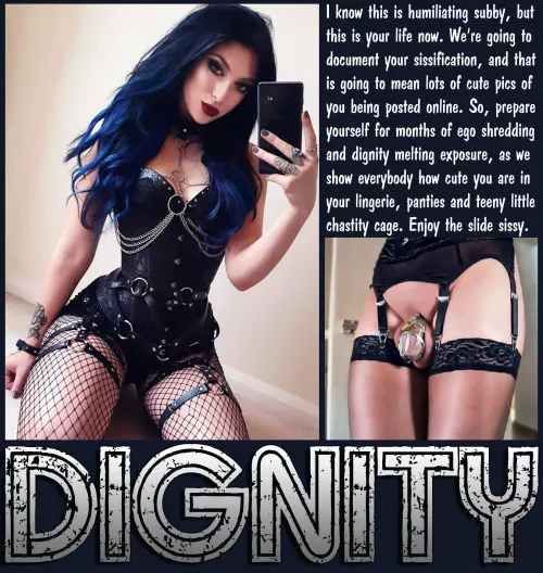 DIGNITY [chastity] [exposed] [sissy] by Teas_Denial