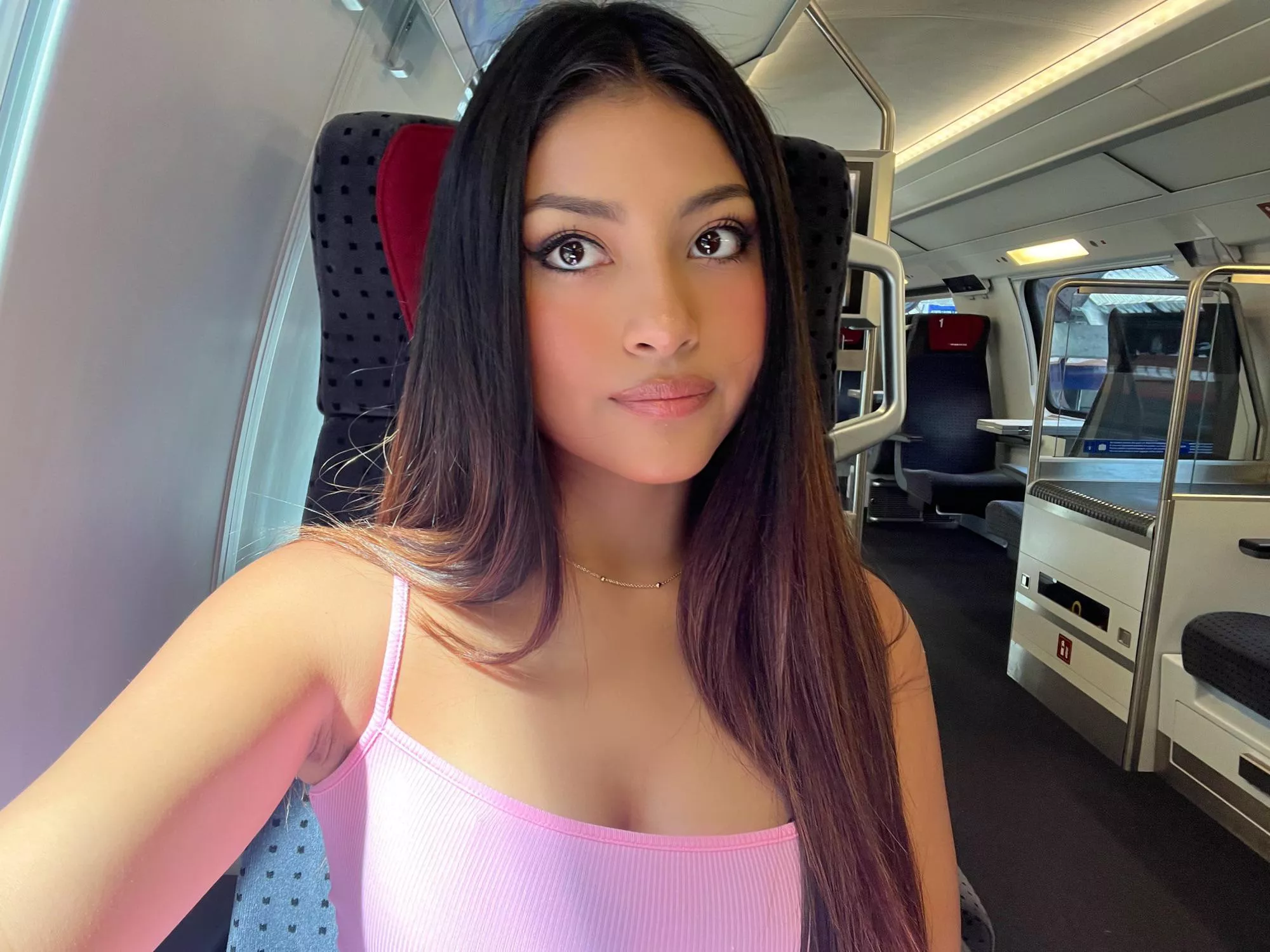 [f]emale on the train posted by SexyAlexandra_