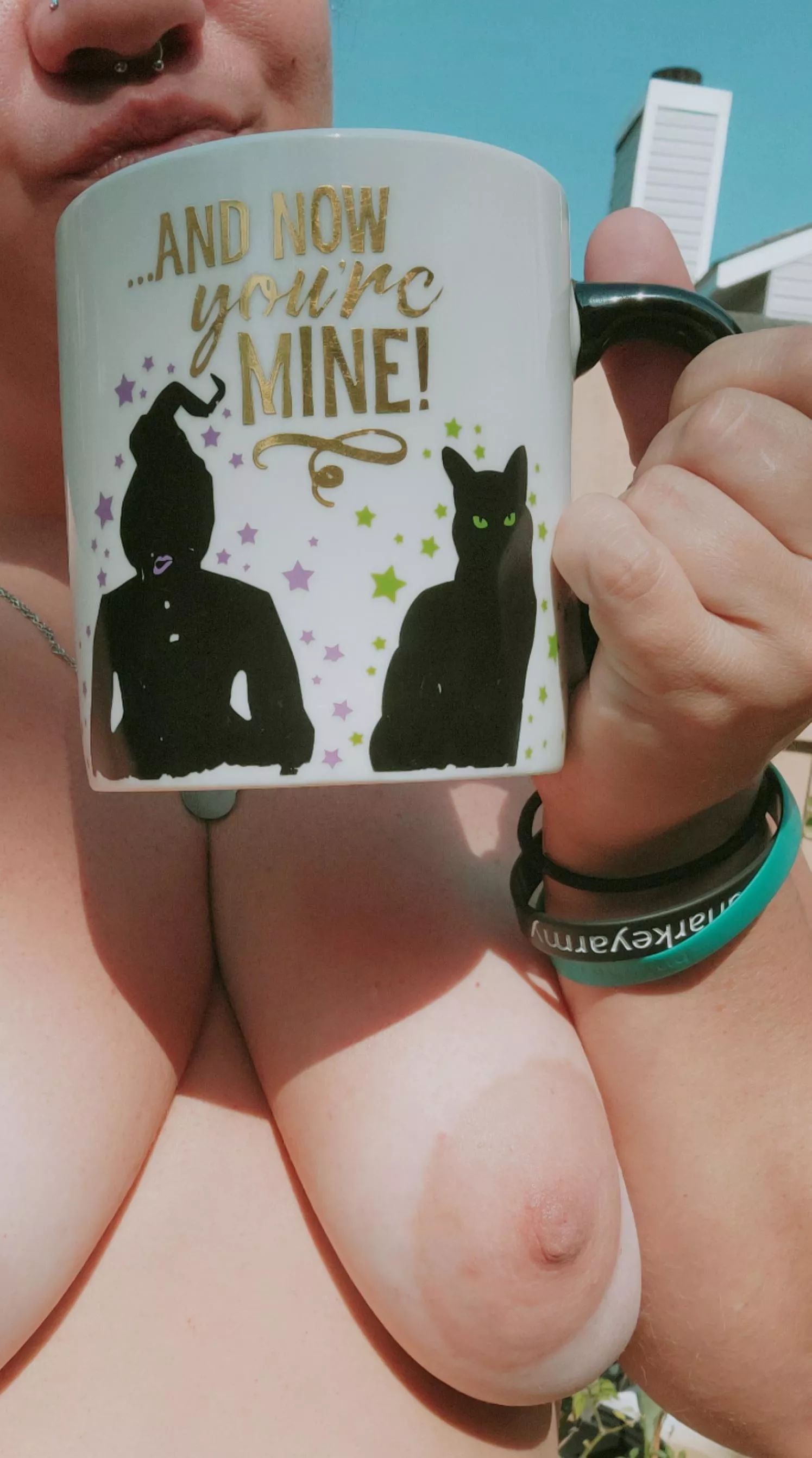 First time having coffee with all of you beautiful people 😍☕️ posted by LolaHeaventower