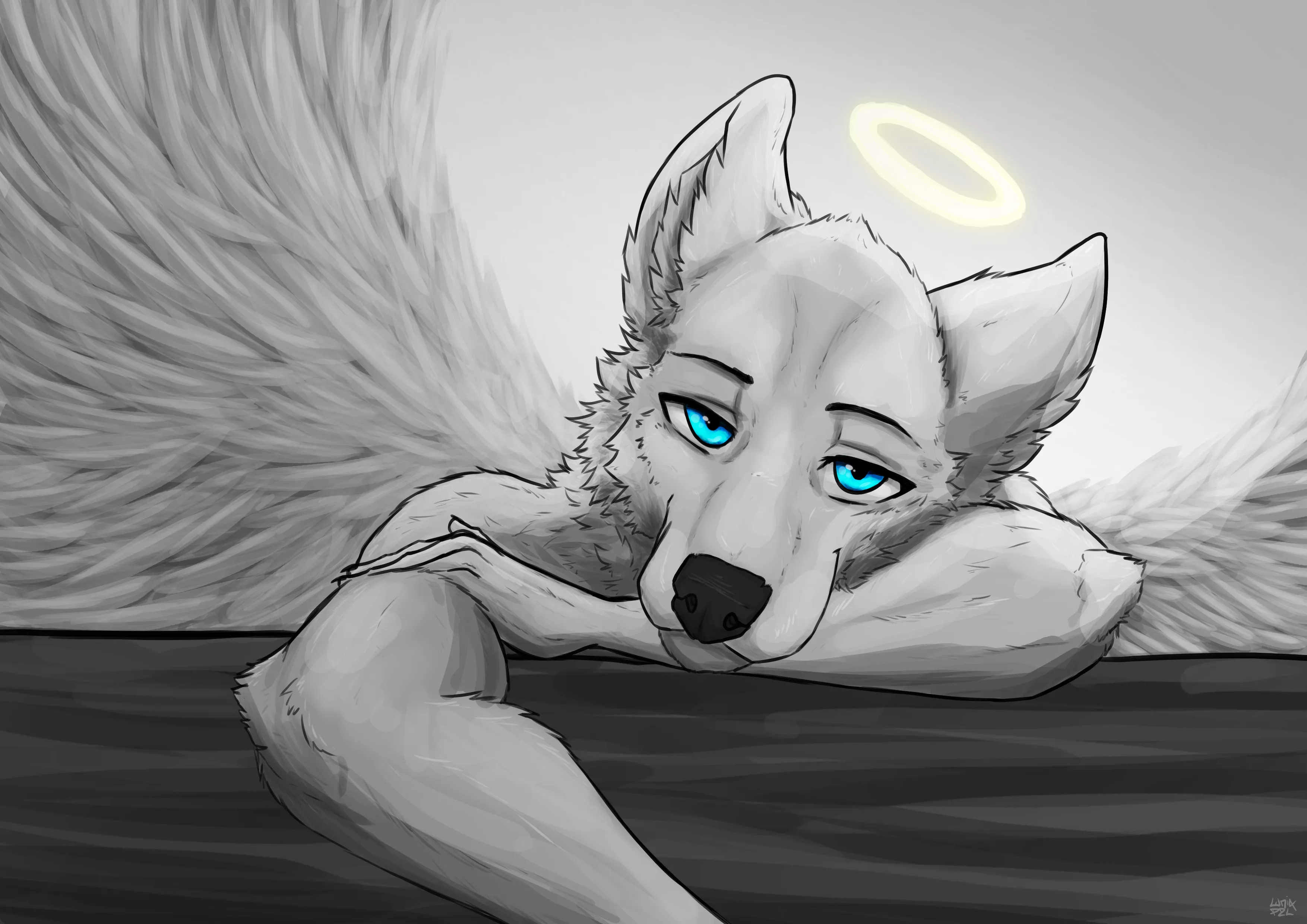 Guardian | Art by me | Speedpaint available on YouTube ! posted by LumiaP2L