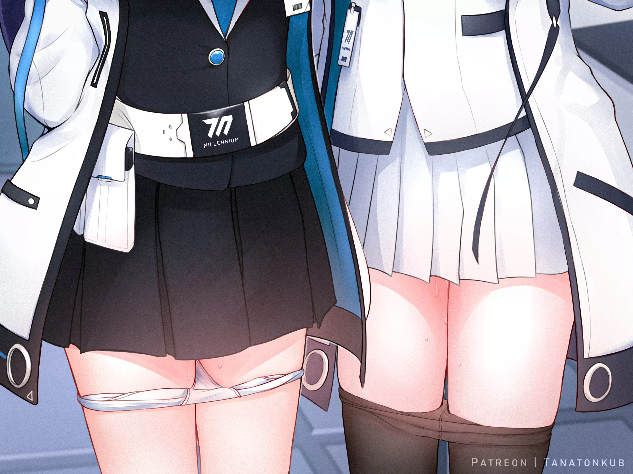 Hayase and Ushio [Blue Archive] posted by owo_alt_for_hentai