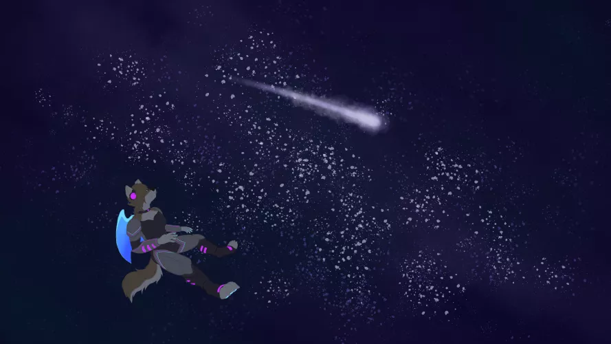 Just floating peacefully in Space by a_random_muffin