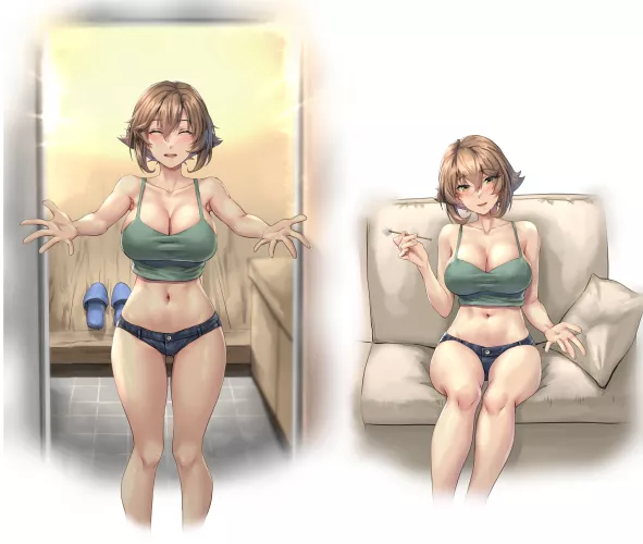 Life With Mutsu (Kokuzou) [KanColle] by llamanatee