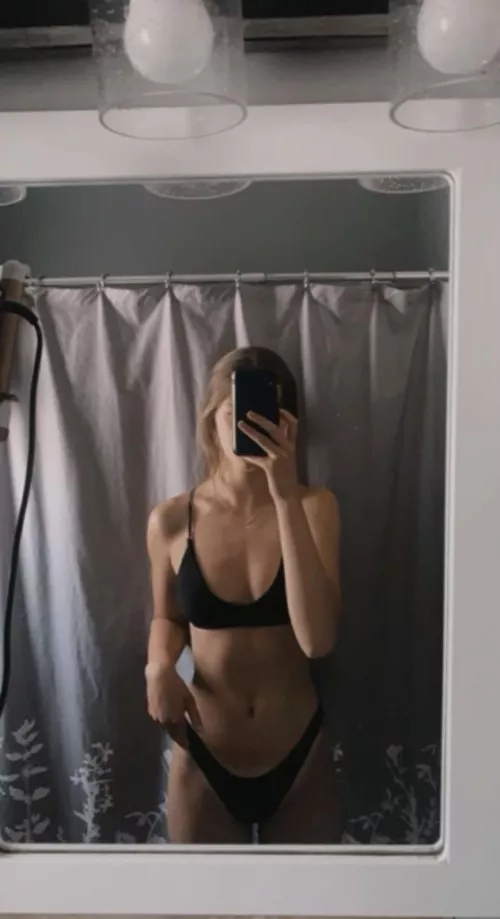 Love my black bikini by holywestern