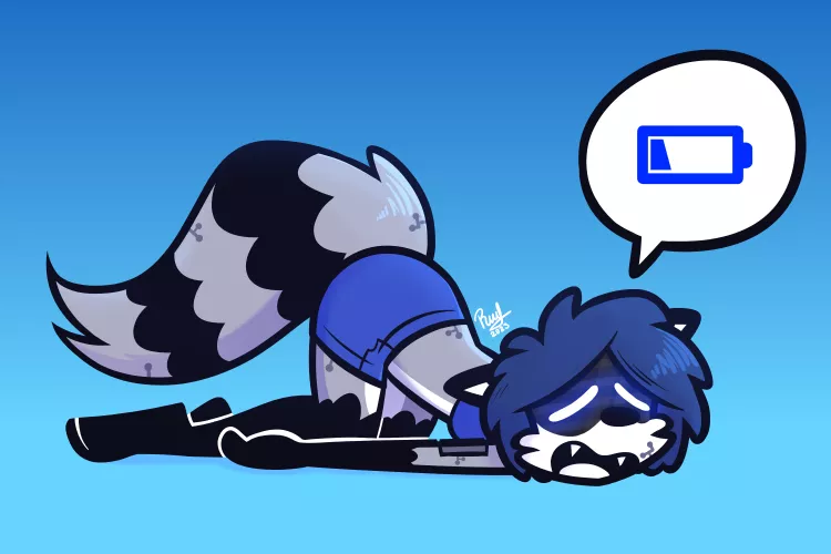 Low Battery (by me) by RafVicAlv