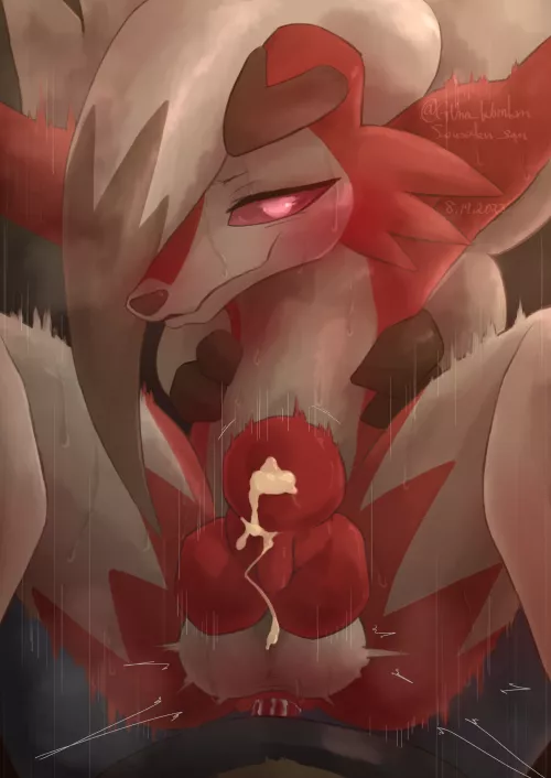 Lycanroc Riding [sousaku san] by DL2828