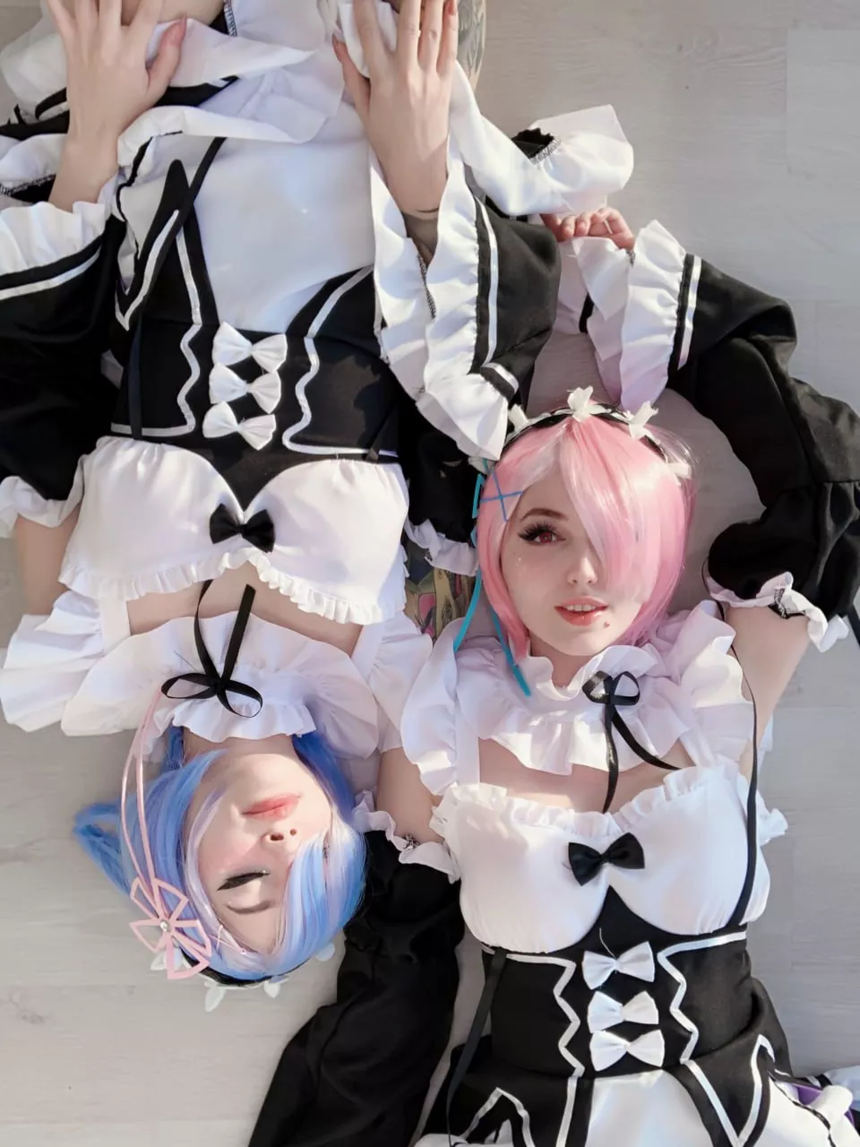 Ram&Rem(Sia Siberia and Purple Bitch)[Re:Zero] posted by Sia_Siberia_Real