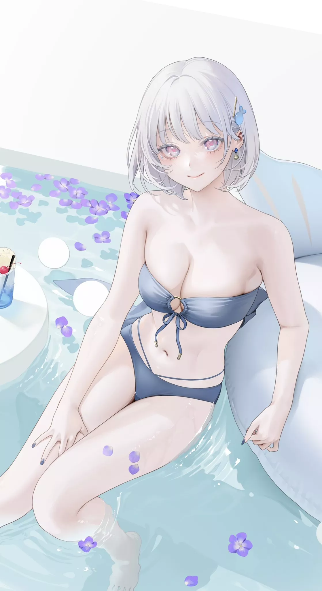 Relaxing in the Pool posted by CheetahSperm18