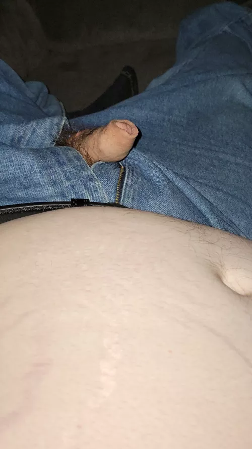 Rub my belly and watch my cock grow 😋 by ed_pretorius