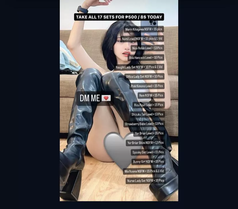 selling lower price hayami haru 17sets posted by Sea-Original5218