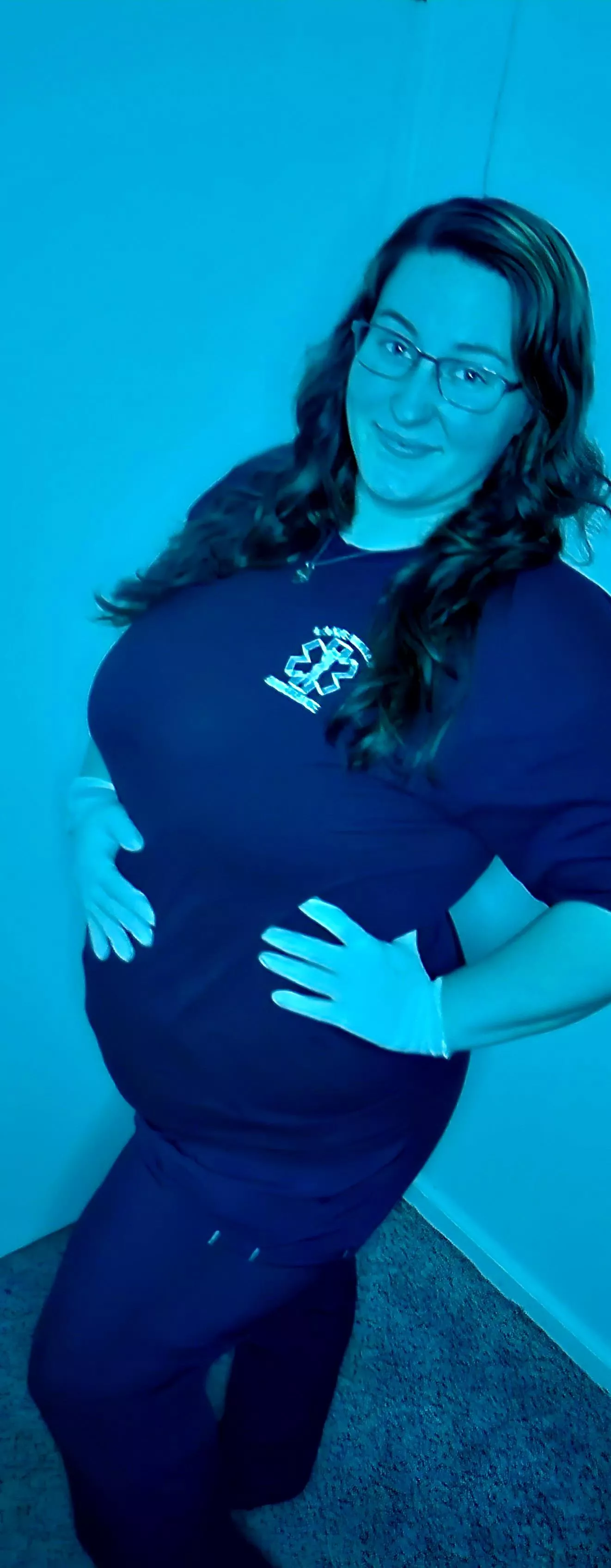 Should I post some without the shirt?? 😌 posted by DixieBrooke96