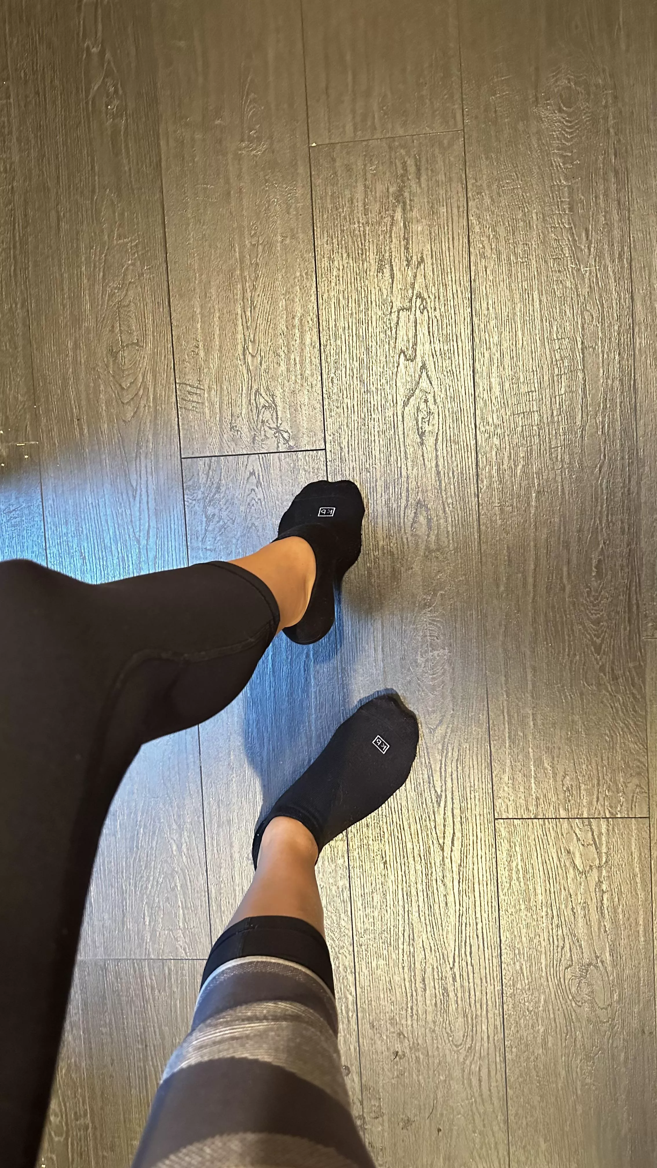 Sweaty moist black socks! (Selling- US based) Free shipping, tracking info and proof of wear. posted by xxGoddess_Monikaxx