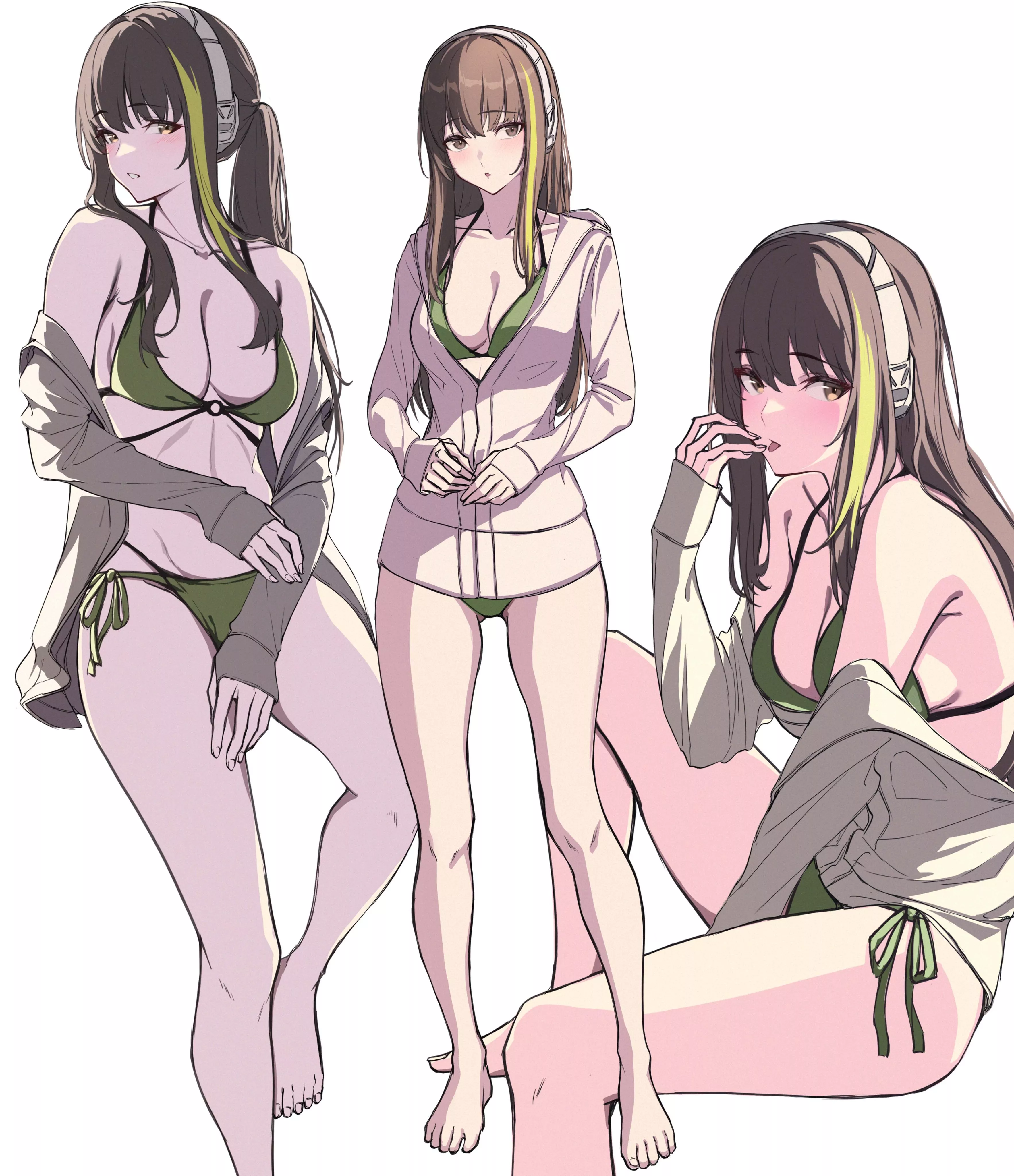 Swimsuit M4A1 Thighs [Girls Frontline] posted by ArmorXIII