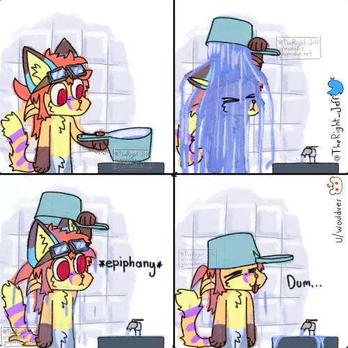 The hat ever -w- ( comic by me @TheRight_Jeff on twitter ) by wouldves