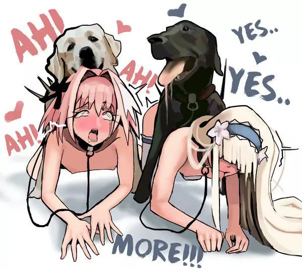 Two dog lovers! posted by TightLittleBoi