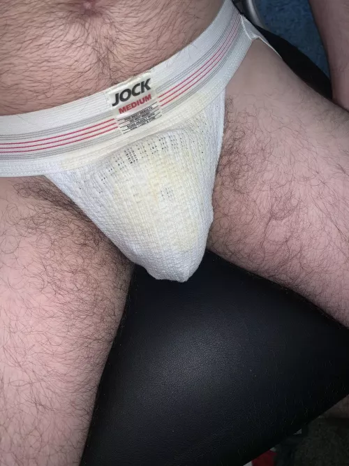 Who likes to worship a man’s used jock while he is also wearing a cup? by matiwoof