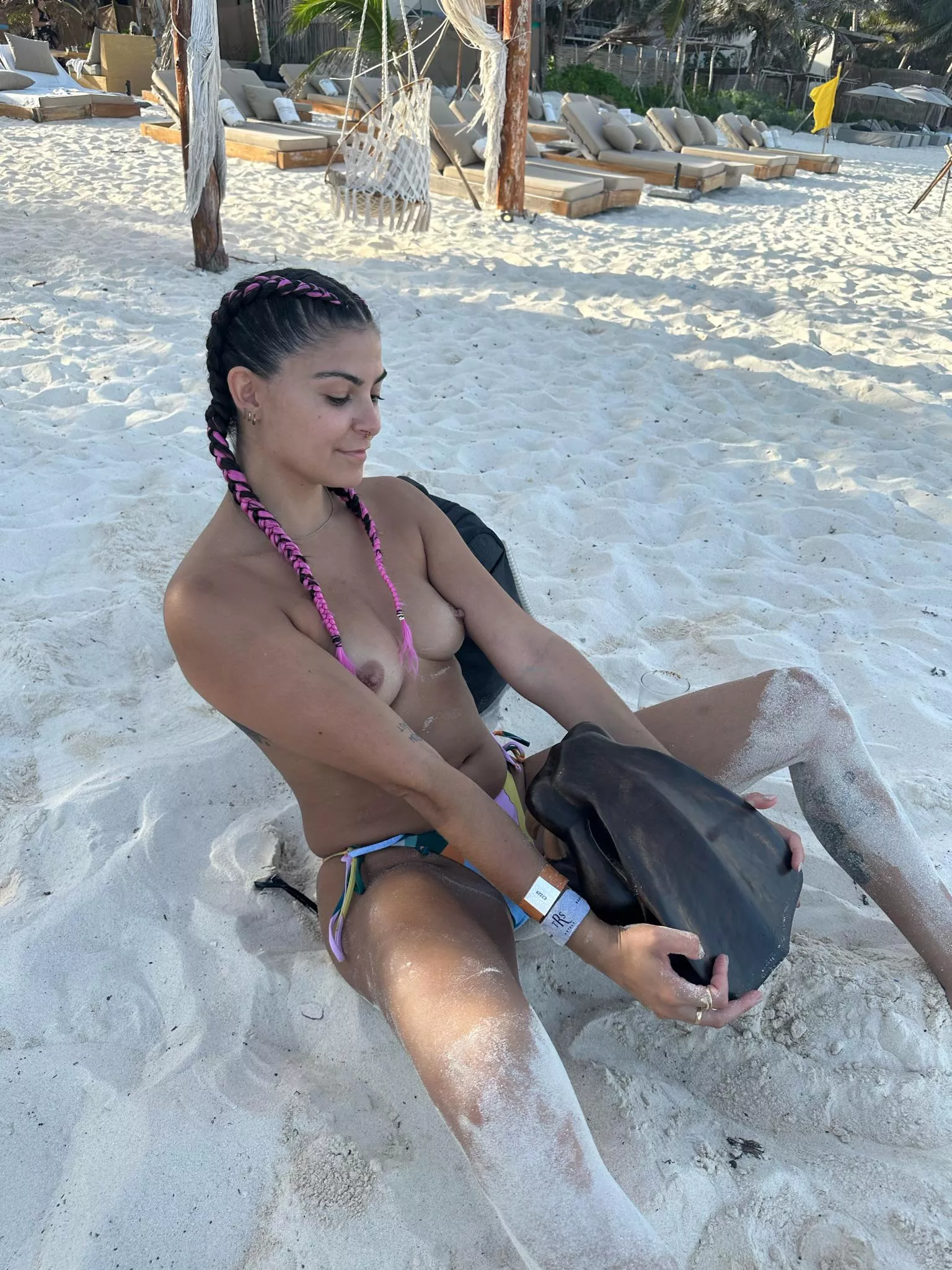 Beach Braid! 💜 posted by XXXstxrmyXXX