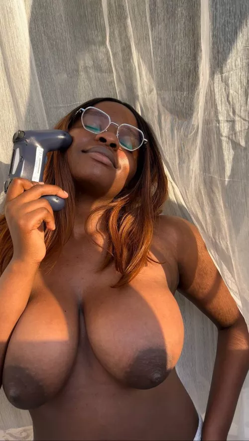 could i be your chocolate gamer gf... by rickandmortyismeh