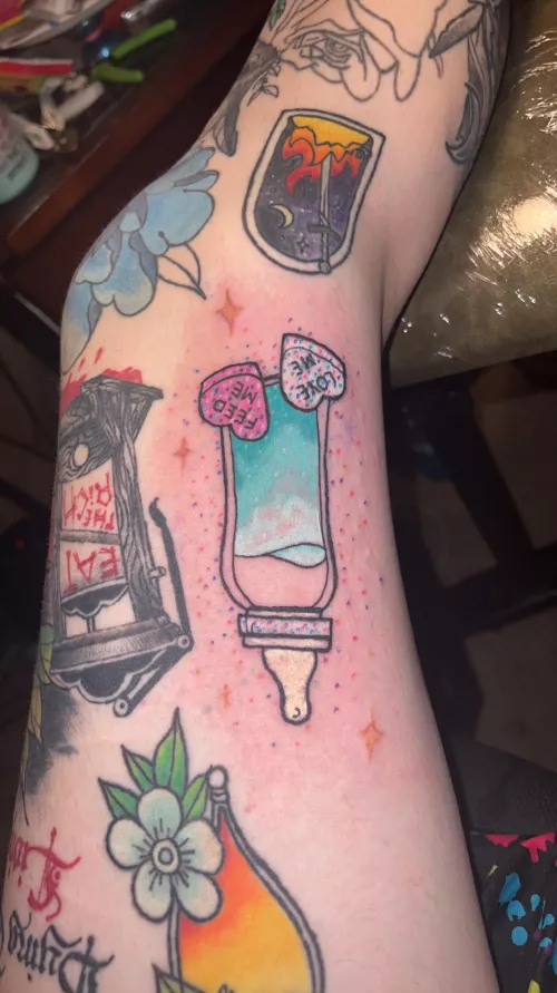 Did my first Abdl tattoo!!! I’m so proud!!!!! by AccidentImportant616