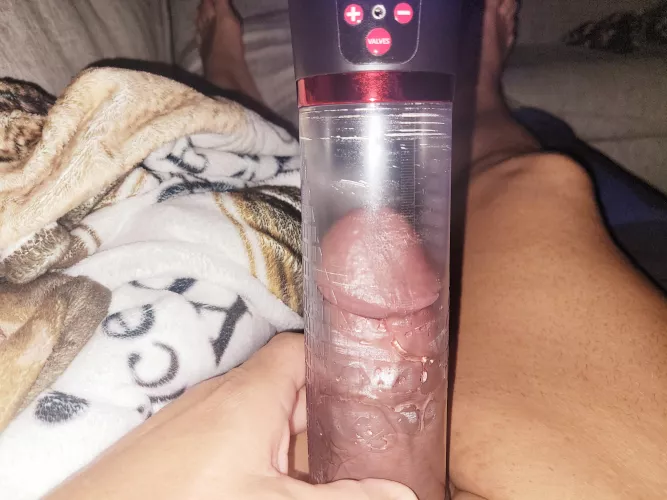 Happy monday..getting pu.ped to go nude camping for 2 days. by pumpguync