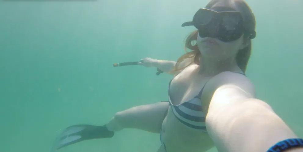 I can hold my breath for a really long time especially with my mask on. by Tabs_Open