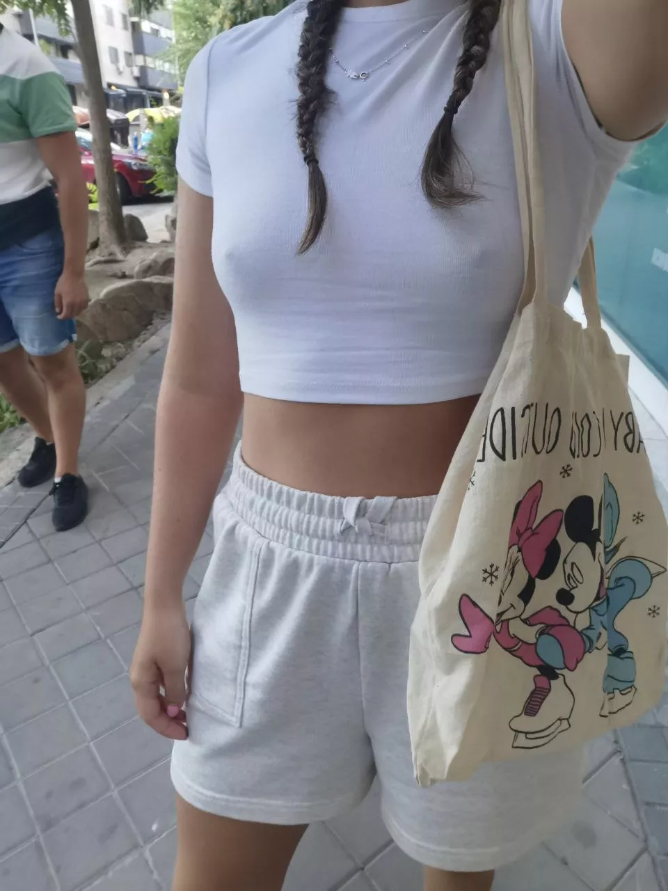 I might get some weird looks but... It's too hot!! posted by sam_my_friend